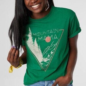 The Buckle American Highway Mountain Mama T-Shirt Medium